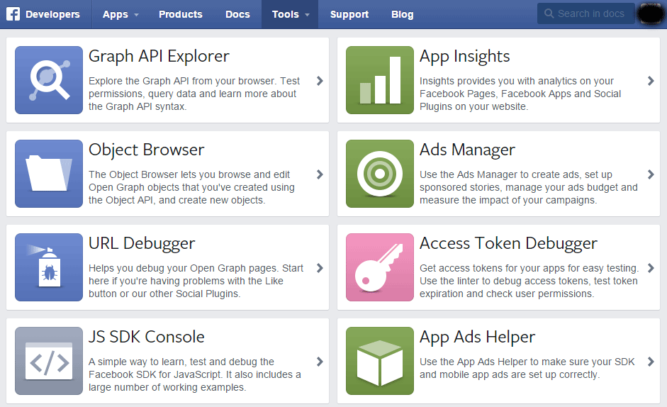 Facebook Tools Debug Facebook Tools Debug